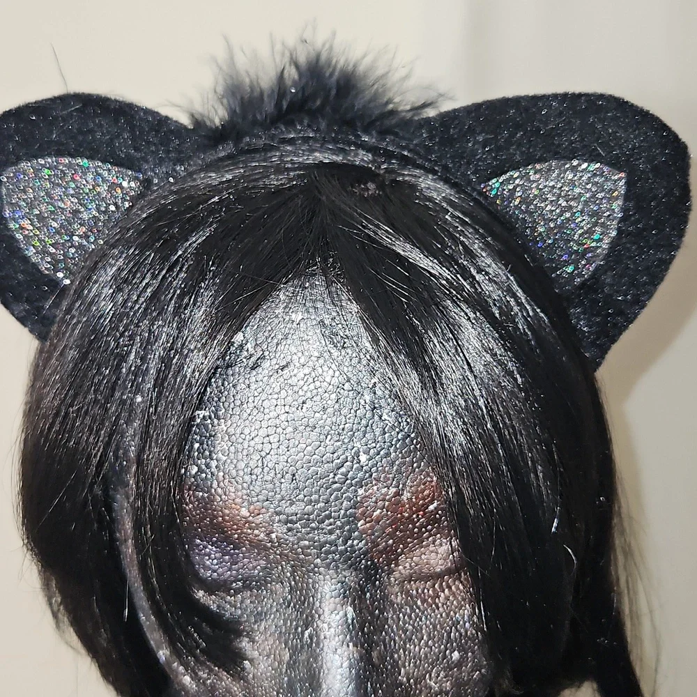 Halloween Costume Sexy Black Alley Cat Cosplay Costume Size M/L - Picture 6 of 14